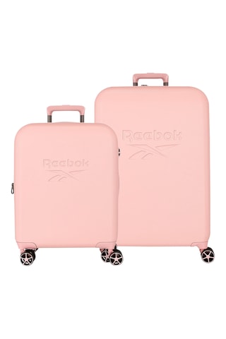 Valise cabine et valise semaine - Rose - 55/70 cm