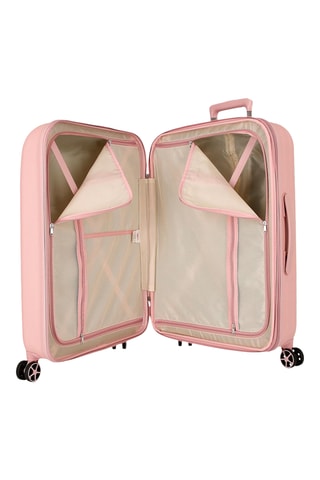 Valise cabine et valise semaine - Rose - 55/70 cm