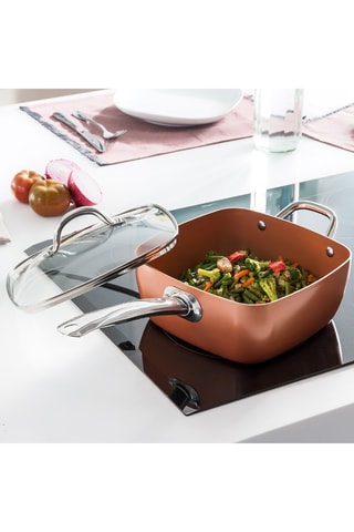 Ensemble de casseroles en cuivre - 4 pièces