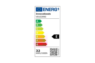 Ventilateur de plafond LED et pales rétractables - 80 W