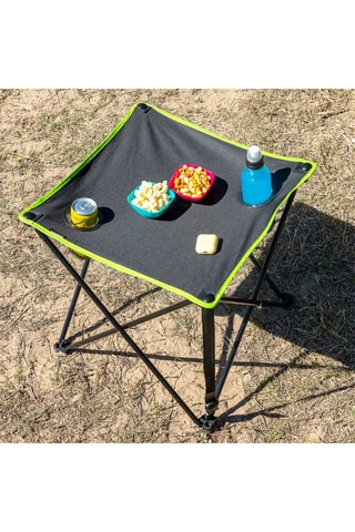 Table de camping pliable