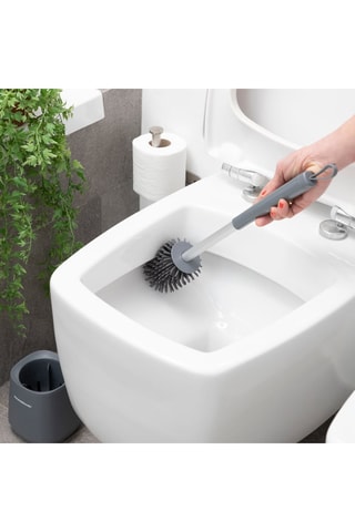 Brosse de toilette antibactérienne - Gris