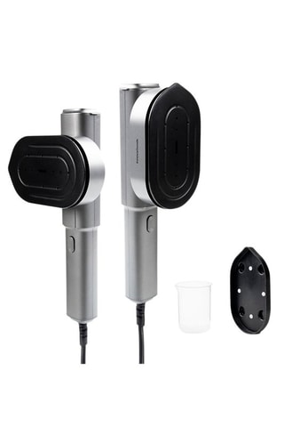 Fer à vapeur de voyage vertical 2 en 1 - Aluminium