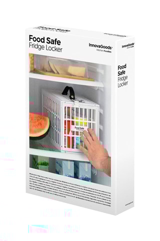 Coffre secret pour réfrigérateur Food Safe - Blanc