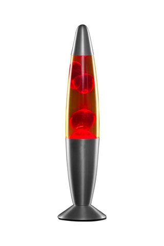 Lampe LED d'appoint - Argenté et rouge
