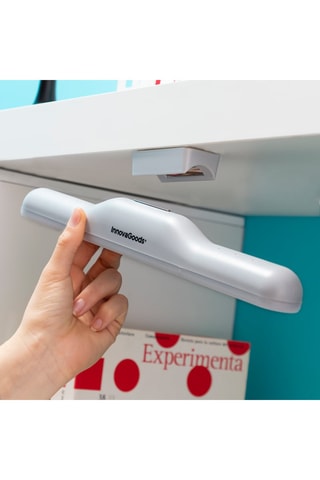 Lampe LED rechargeable et magnétique - Gris clair
