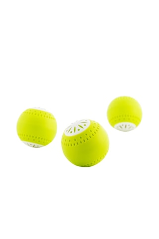3 éco-boules pour réfrigérateur - Vert