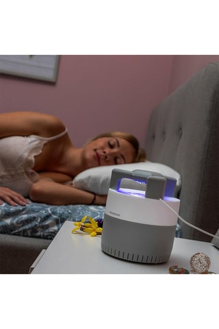 Lampe anti-moustiques à aspiration LED - 5 W - Gris