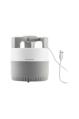 Lampe anti-moustiques à aspiration LED - 5 W - Gris