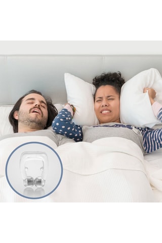 Anneau nasal magnétique anti-ronflements en silicone