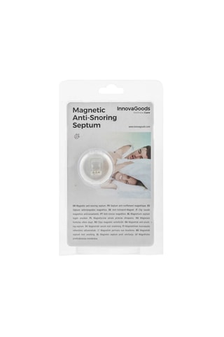 Anneau nasal magnétique anti-ronflements en silicone