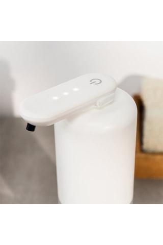 Distributeur automatique de savon en silicone - Blanc