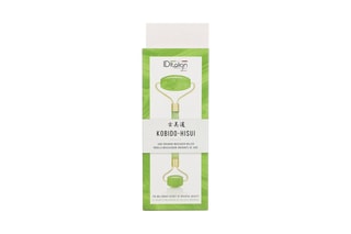 Rolo de massagem facial de jade - Verde