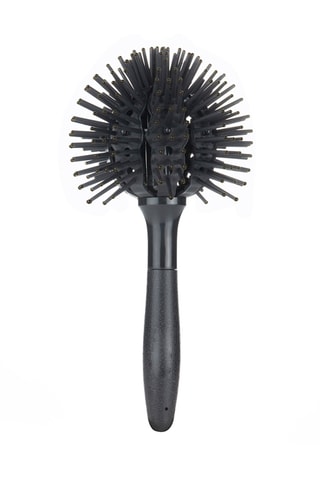 Brosse boule - Rose et noir