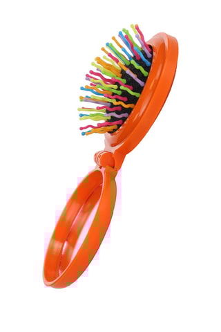 Brosse pliable miroir - Rouge