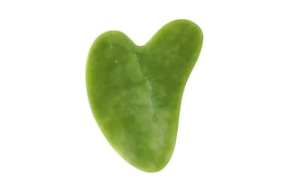 Guasha em pedra de Jade - Verde