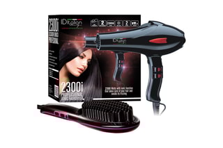 Secador Iónico 2300 e escova alisadora