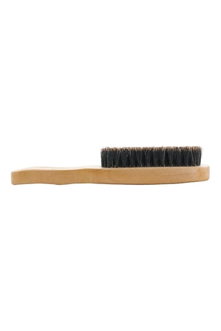 Brosse à barbe vintage - Marron et noir