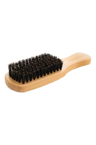 Brosse à barbe vintage - Marron et noir