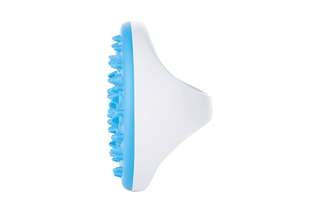 Massajador anticelulite manual Branco e azul