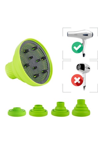 Embout diffuseur universel en silicone pour sèche-cheveux