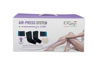 Kit de pressoterapia Air-Press System em casa