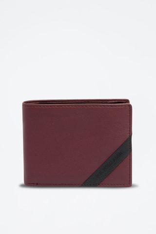 Leren Portefeuille Utah Bordeauxrood