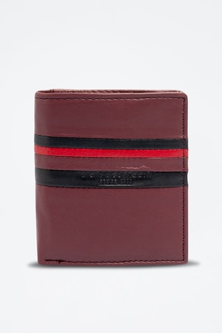 Leren Portefeuille Gold Cup Bordeauxrood