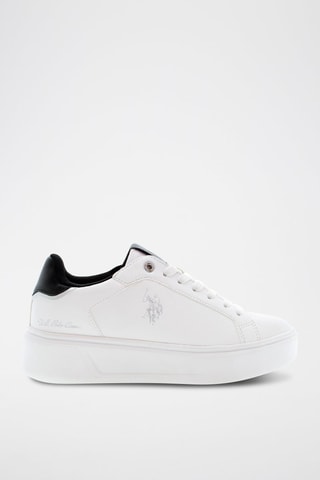 Platform Sneakers Yvonne - Wit