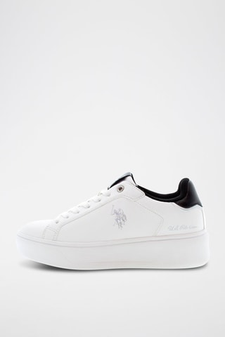 Platform Sneakers Yvonne - Wit