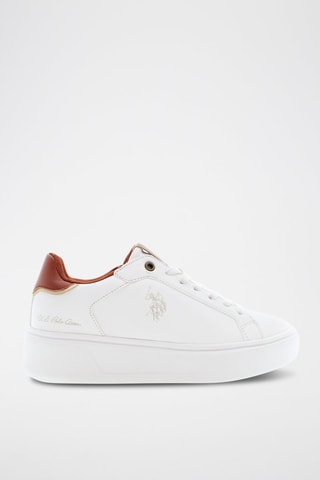 Platform Sneakers Yvonne - Wit