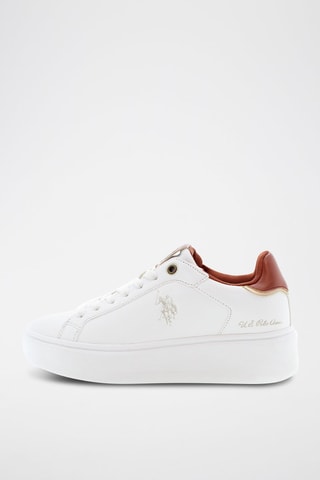 Platform Sneakers Yvonne - Wit