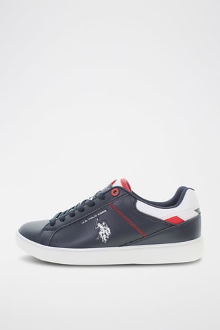 Sneakers Rokko Marineblauw en Wit