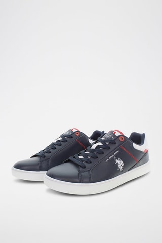 Sneakers Rokko Marineblauw en Wit