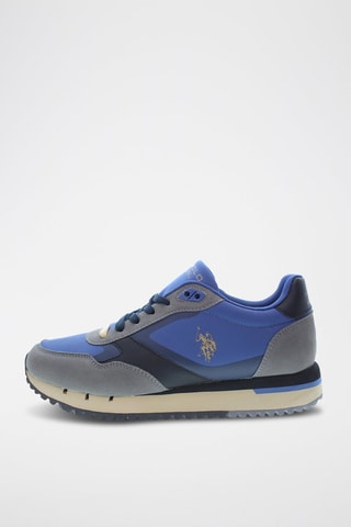 Baskets Justin - Bleu