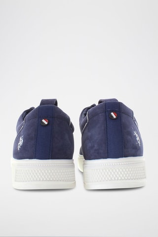 Baskets en cuir Bayard - Bleu