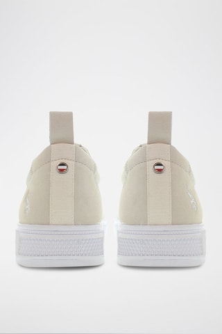 Platform Nubuck Sneakers Bayard - Beige