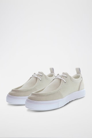Platform Nubuck Sneakers Bayard - Beige