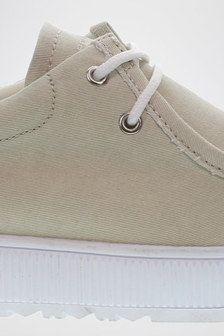 Platform Nubuck Sneakers Bayard - Beige