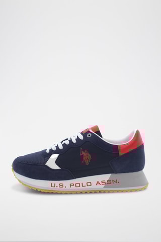 Baskets Cleef - Bleu