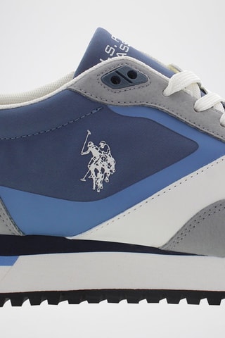 Baskets Justin - Bleu