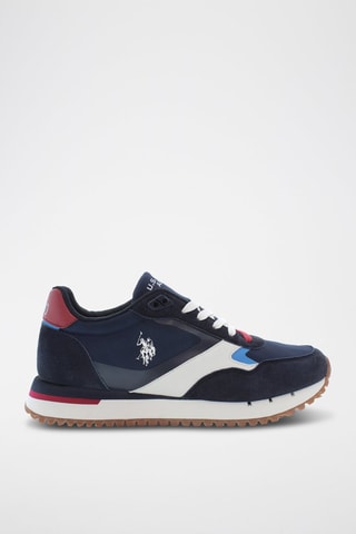 Baskets Justin - Bleu