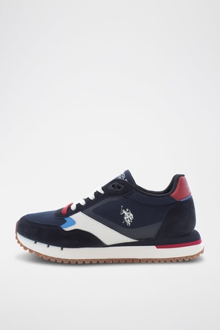 Baskets Justin - Bleu