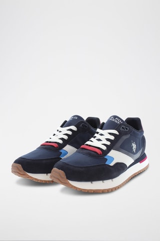 Baskets Justin - Bleu