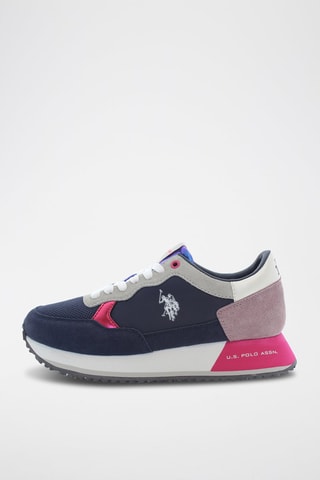 Nubuck Sneakers Sacha - Blauw
