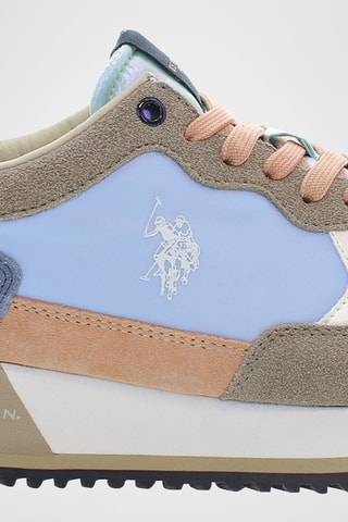 Nubuck Sneakers Sacha - Blauw