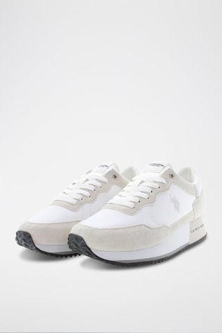 Leren Sneakers Sacha - Wit