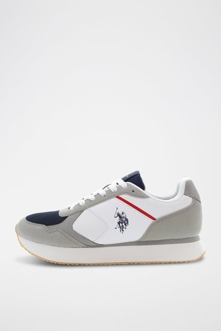 Sneakers Marlyn - Wit en Grijs
