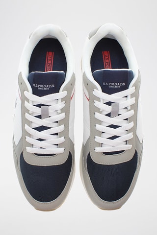 Sneakers Marlyn - Wit en Grijs