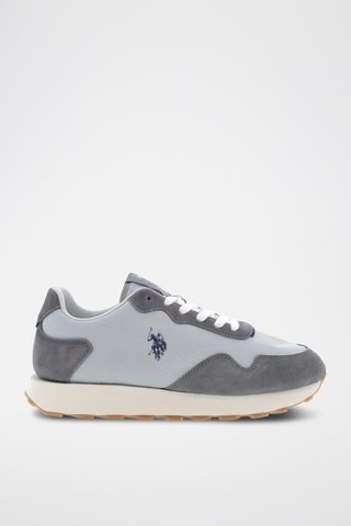 Platform Sneakers Nobil - Grijs en Blauw